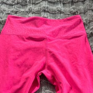 Women’s Zyia Leopard Bright Pink Leggings
